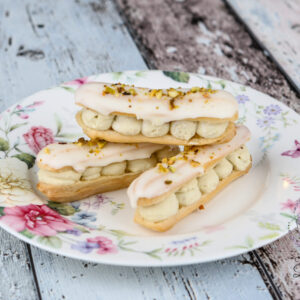 Éclair pistácia