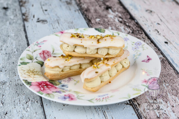 Éclair pistácia
