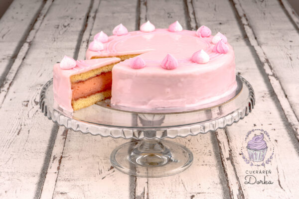 Punčová bezlaktózová torta