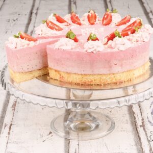 Jahodovo-smotanová torta