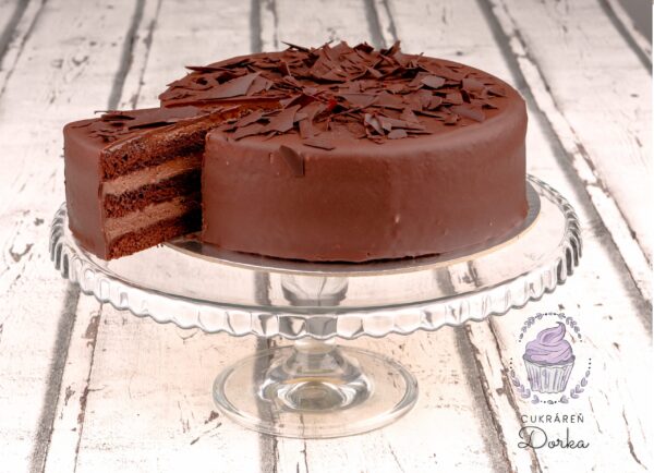 Čokoládová torta s parížskym krémom